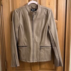 Ebele Faux Leather Jacket